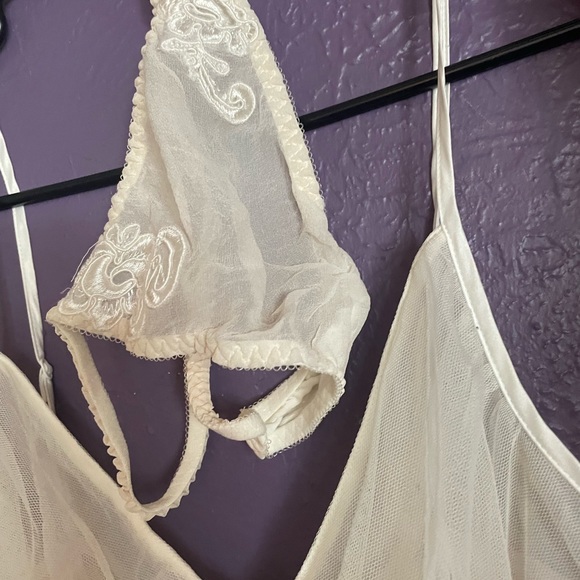 Vintage Victoria’s Secret Sheer Baby Doll Gown & Panties Unworn M Medium Sexy - Picture 9 of 11